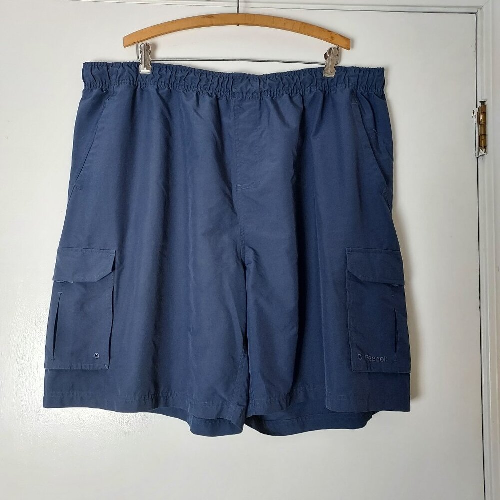 Navy Blue 2XL Reebok Cargo Shorts